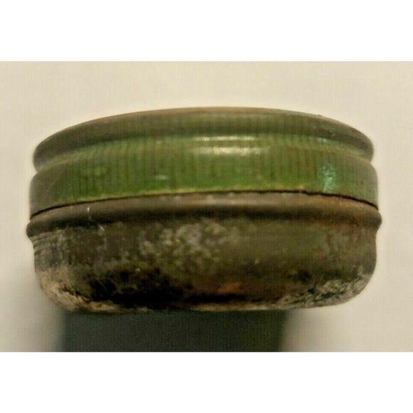 Vintage 1896 ba'ma'cea sanitary salve medical advertising tin boston ma bamacea - Picture 3 of 4